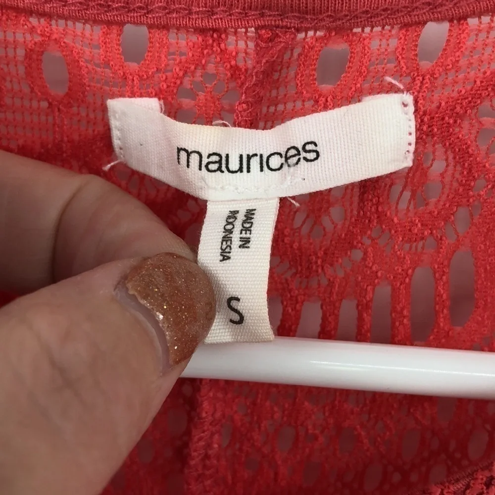 3/$25 Maurice’s Soft Lace Top Size S Fairy